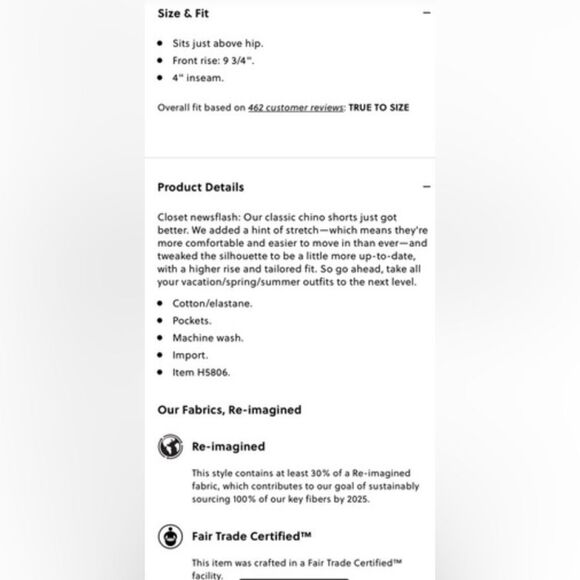 J. Crew Pale Lilac Purple Lavender Haze 4" Inch Chino Shorts. Pockets. 2. - Picture 9 of 9